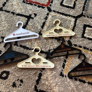 American Girl Black Hanger with Orange Logo